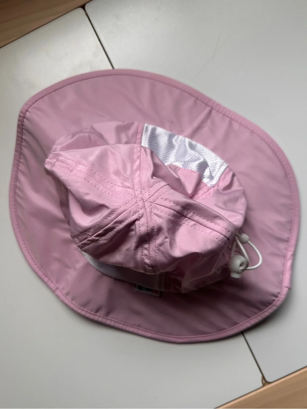 SwimZip Kids Wide Brim Fun Sun Day Play Hat Pink 6-24m